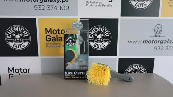 Escova Stiffy Amarela Pneus  Borrachas Carpetes
