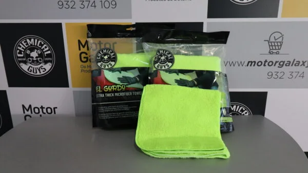 El Gordo Extra Thick Professional Microfiber Towel Green